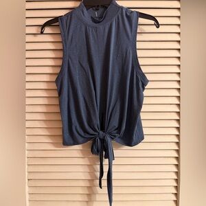 Lululemon Time to Restore Mock Neck Tank
Iron Blue / White 17.5” PTP